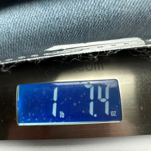 Democracy Absolution Jeans Womens 14 Blue Wide Leg Crop Raw Hem Stretch Pockets - Picture 13 of 14